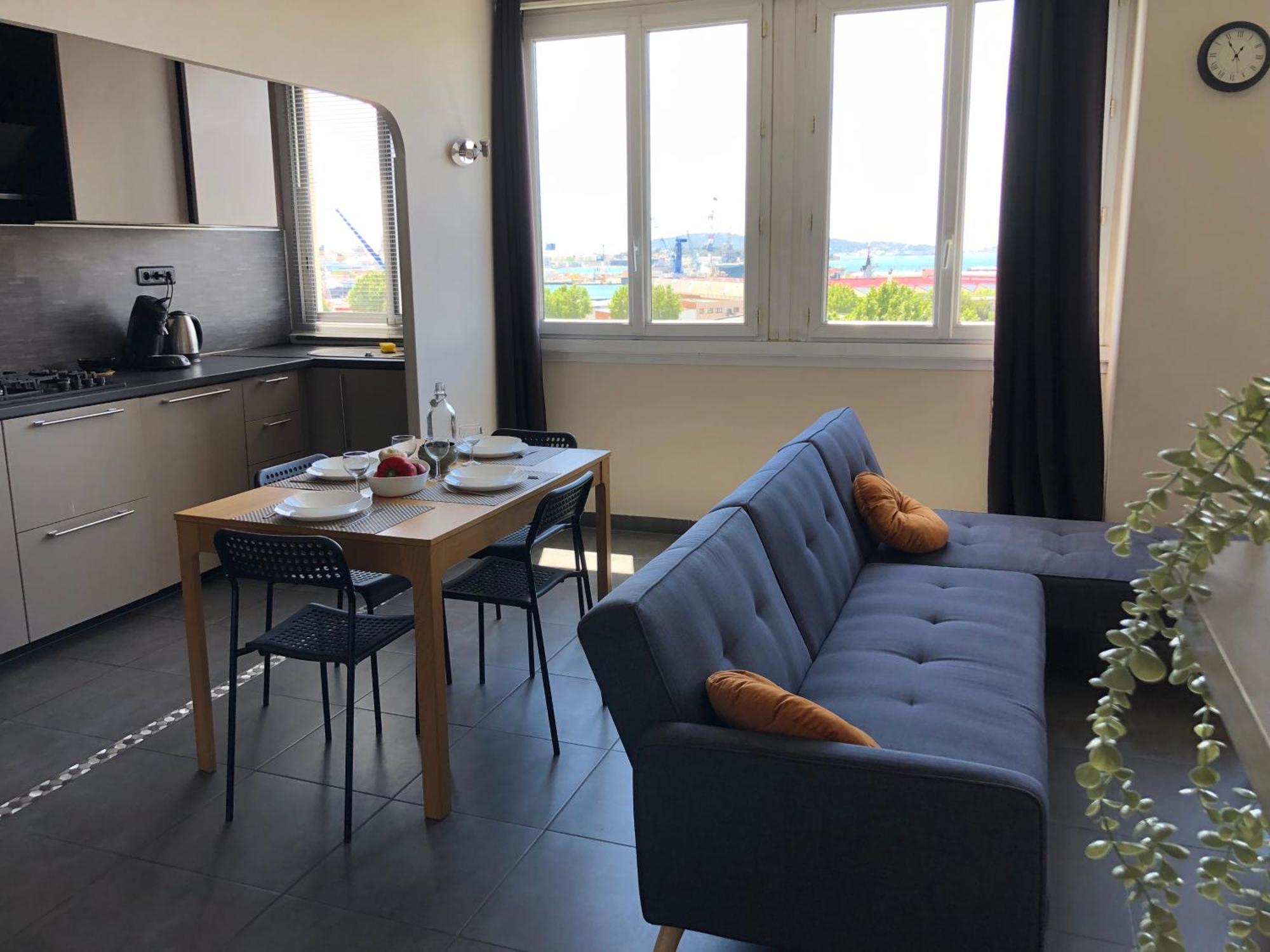 Tout Confort Toulon Centre Appartement 3 Chambres, Vue Sur La Rade 외부 사진
